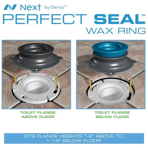 Danco Perfect Seal Toilet Wax Ring 10718x The Home Depot