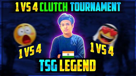 Tsg Legend 1vs4 Clutch In Ff Tournament Esports Players 😱 Killer Iconic Tg Delete Fozyajay