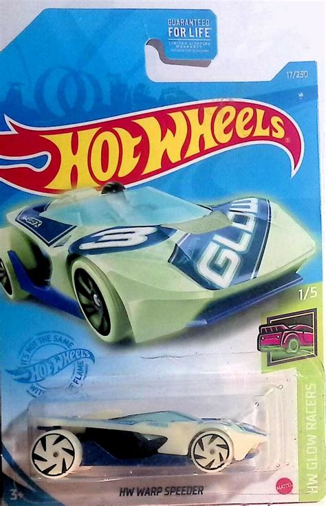 Hot Wheels HW Warp Speeder HW Glow Racers