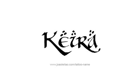 Keira Name Tattoo Designs