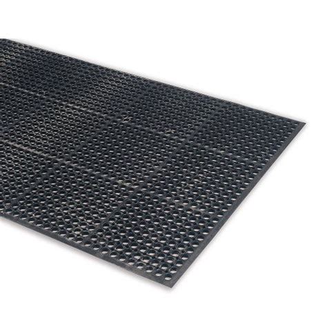 Wearwell Drainage Mats Black By Wearwell® 3810 Wearwell Drainage