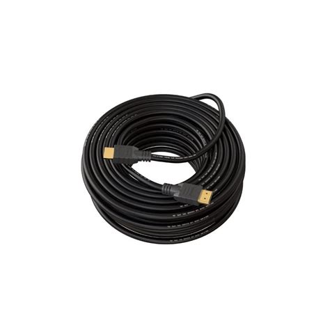 Tuff-Luv 20 Meter HDMI 2.0 4K Cable - Black (HDMI to HDMI) - GeeWiz