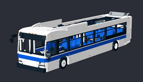 Wip 2015 New Flyer Xd40 Mta Bus Lego Technic Mindstorms Model