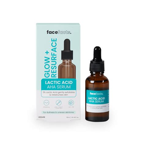 Glow Resurface Lactic Acid Moisturising Facial Serum Bes