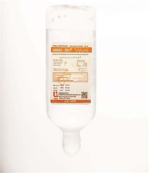 Unisol-DS 1/2 – 500ml | UNISA PHARMACEUTICAL INDUSTRIES LIMITED