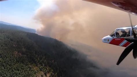 Aerial Footage Shows Scale Of Caldor Fire Burning In Eldorado National Forest [video]