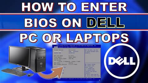 How To Enter Bios On Dell Pc Or Laptops Youtube