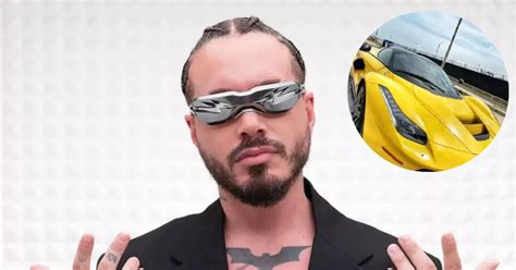 Famosos J Balvin Sorprende A Seguidores Al Prestar Su Ferrari J