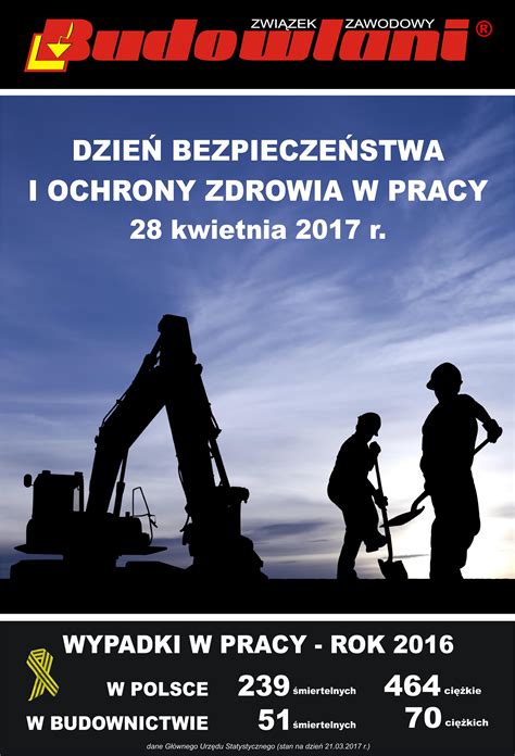 Kwietnia Dzie Bezpiecze Stwa I Ochrony Zdrowia W Pracy Zz Budowlani