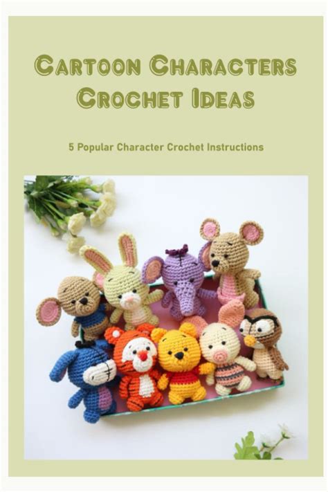 Buy Cartoon Characters Crochet Ideas 5 Popular Character Crochet Instructions Crochet Cartoon