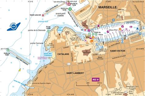 Marseille cruise terminal map - Map of Marseille terminal cruise ...