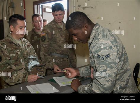 Airman Assigned To The St Contingency Response Wing Proceed Through