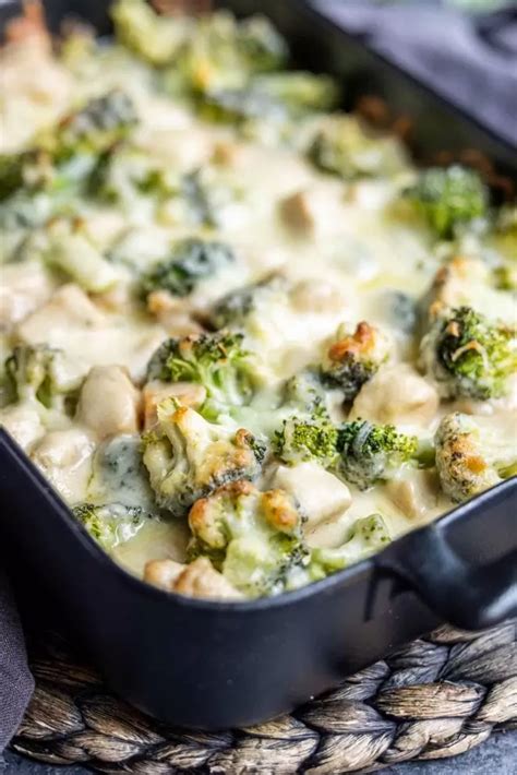 Keto Chicken And Broccoli Alfredo Casserole Home Made Interest