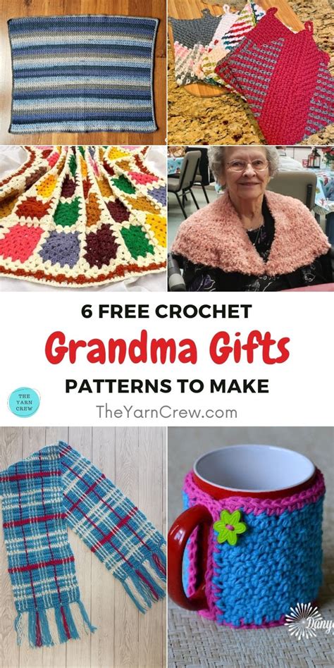 6 Free Crochet Grandma Gift Patterns To Make The Yarn Crew