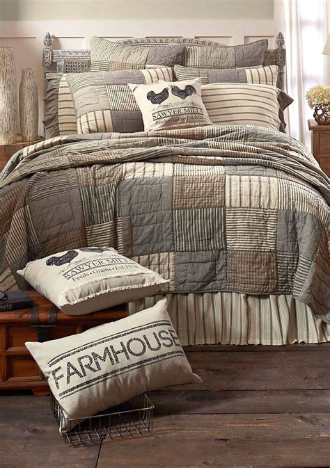 Ashton And Willow Farmhouse Bedding Miller Farm Quilt Belk Farmhouse