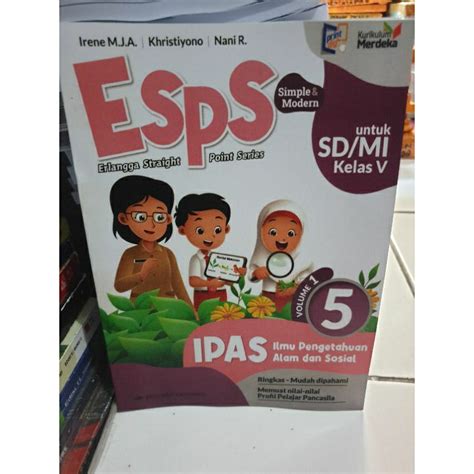 Jual Esps Ipas Vol Kelas Sd Mi Kurikulum Merdeka Shopee Indonesia