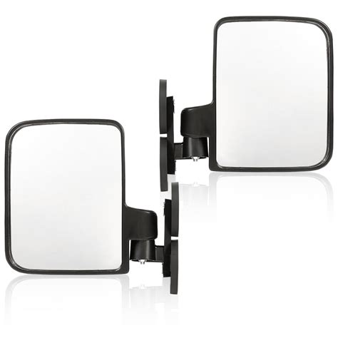 G-Plus Magnetic Side Mirror Tractor Mirror 114LB Rated Magnet Rubber ...