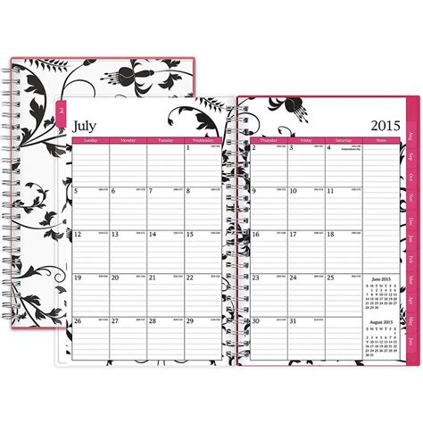 Blue Sky Create Your Own Weekly/Monthly Planner, Medium - Walmart.com - Walmart.com