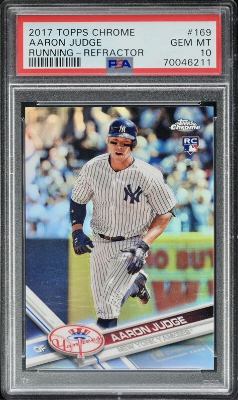 Aaron Judge Topps Chrome Sp Variation Running Price Guide