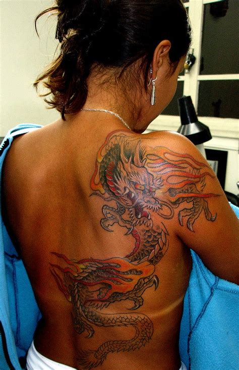 Tatuagem de Dragão Dragon Tattoo Backpiece by Pablo Delli Flickr