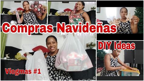 Compras Navide As Diy Ideas De Navidad Vlogmas Navidad