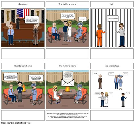 All My Sons Storyboard By 5e8e3531