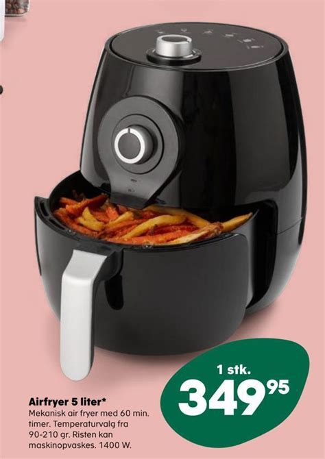 Airfryer 5 Liter Tilbud Hos Kvickly