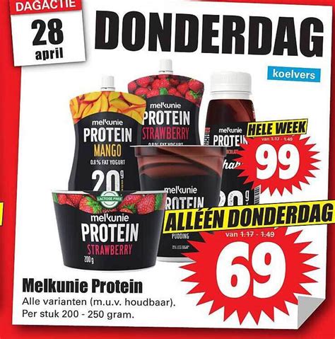 Melkunie Protein Aanbieding Bij Dirk