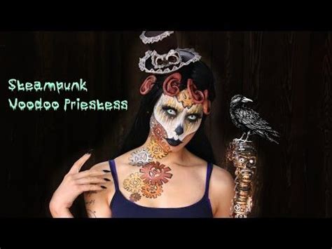 Steampunk Voodoo Makeup Tutorial Halloween 2015 Voodoo Makeup