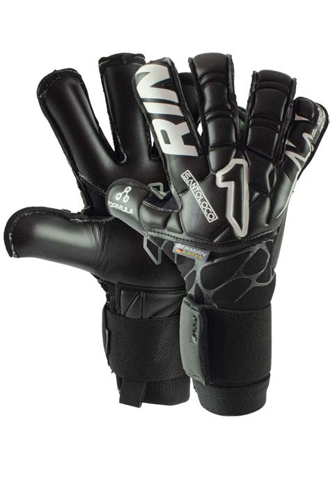 Guantes De Portero Rinat Santoloco Pro Negro Golero Sport