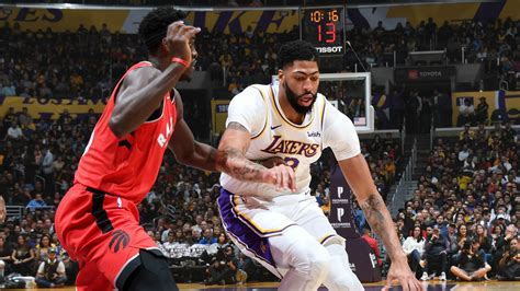 Toronto Raptors Vs Los Angeles Lakers Nov 10 2019 Game Summary NBA