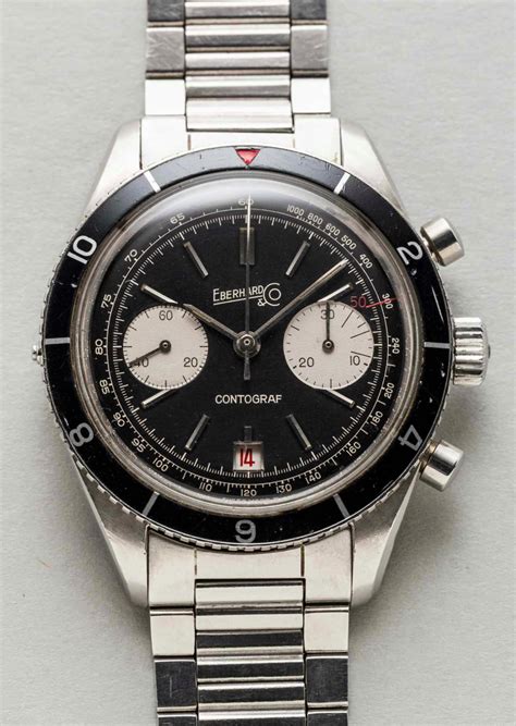 Eberhard Vintage Contograf Chronograph Wow Shuck The Oyster Vintage