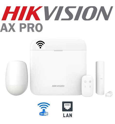 Promo Kit Ax Pro Ds Pwa48 Wb Alarma Inalambrica Tcp Ip Lan Wifi