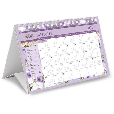 Calendário de mesa personalizado fotos para imprimir