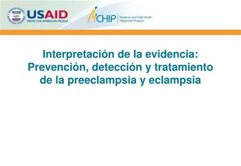 PPT Interpretación de la evidencia Prevención detección y