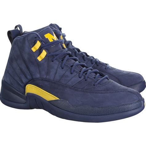 Air Jordan Xii 12 Retro Michigan Nrg Bq3180 407