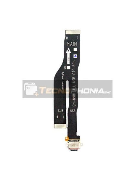 Cable Flex Conector De Carga Samsung Galaxy Note N Note G N