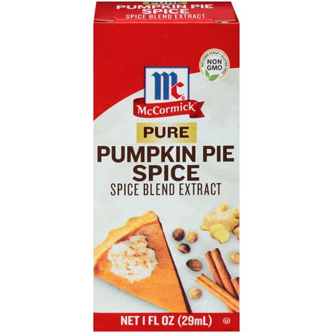 Mccormick Pure Pumpkin Pie Spice Blend Extract Fl Oz Walmart