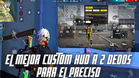 EL MEJOR CUSTOM HUD PARA 2 DEDOS PARA EL PRECISO EN MIRA EN CELULAR