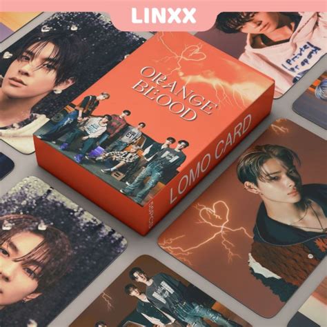 Linxx Pcs Enhypen Orange Blood Album Lomo Card Kpop Photocards