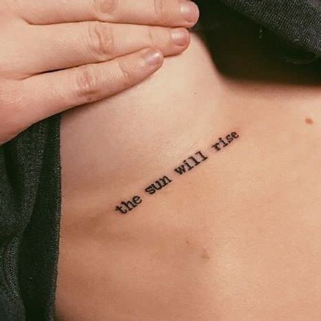 Tattoo Quotes For Girls With Meaning