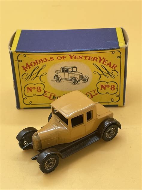 Vintage Lesney Models Of Yesteryear 1926 Morris Cowley Bullnose No 8