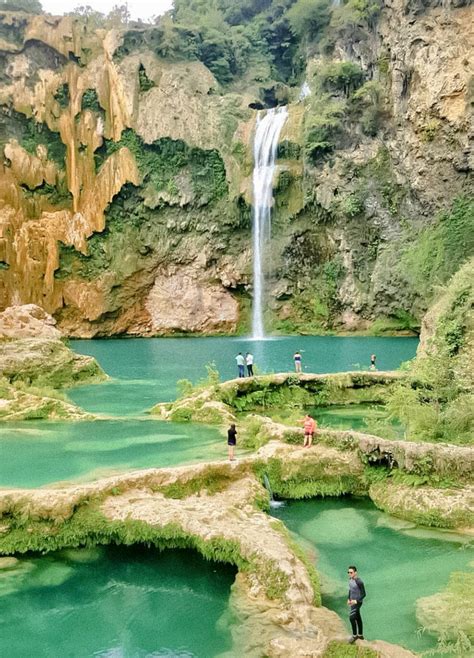 Cascada De 70 Metros En El Naranjo San Luis Potosí