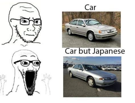 Car Vs Car But Japanese Thing Japan Know Your Meme