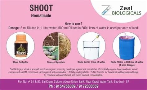 Nematode Control Nematodes Bio Pesticides Shoot For Soil Amendments