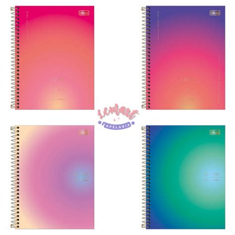 Caderno Universit Rio Great Mat Rias Folhas Espiral Capa Dura