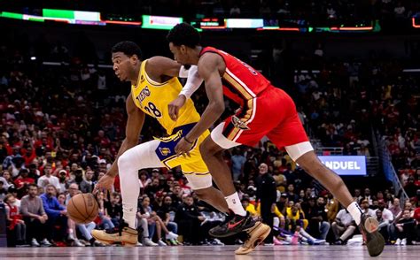 Rui Hachimura Helps Lakers Edge Pelicans In Nba Play In Tournament