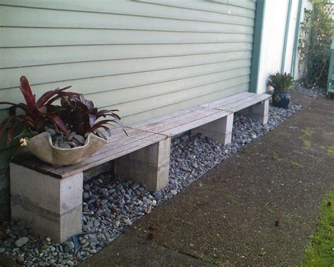 How To Make A Cinder Block Bench