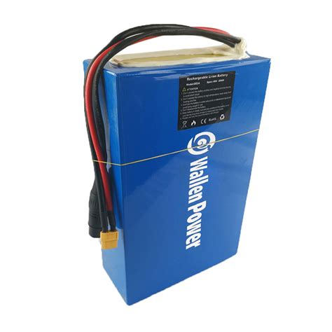 Buy Wallen Power Electric Bike Battery 48v 52v 15ah 20ah Waterproof Lithium Ion Battery Electric