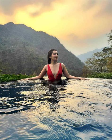 Raashi Khanna Slays In Red Bikini